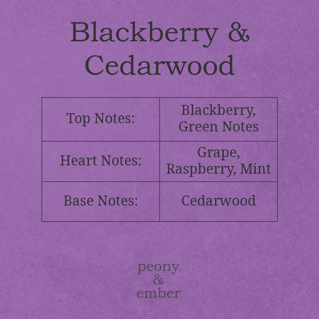 Blackberry & Cedarwood