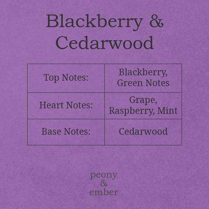 Blackberry & Cedarwood