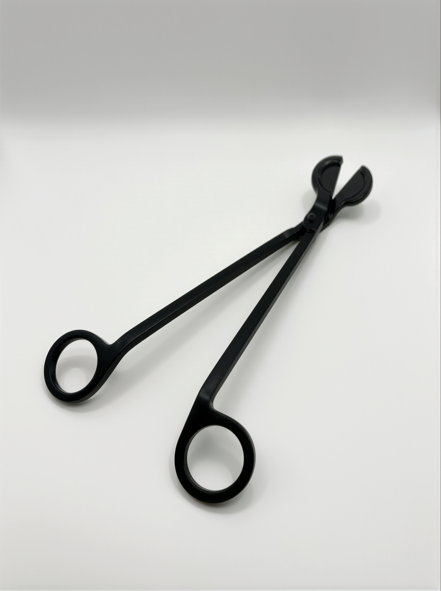 Matte Black Candle Trimmers on a white background
