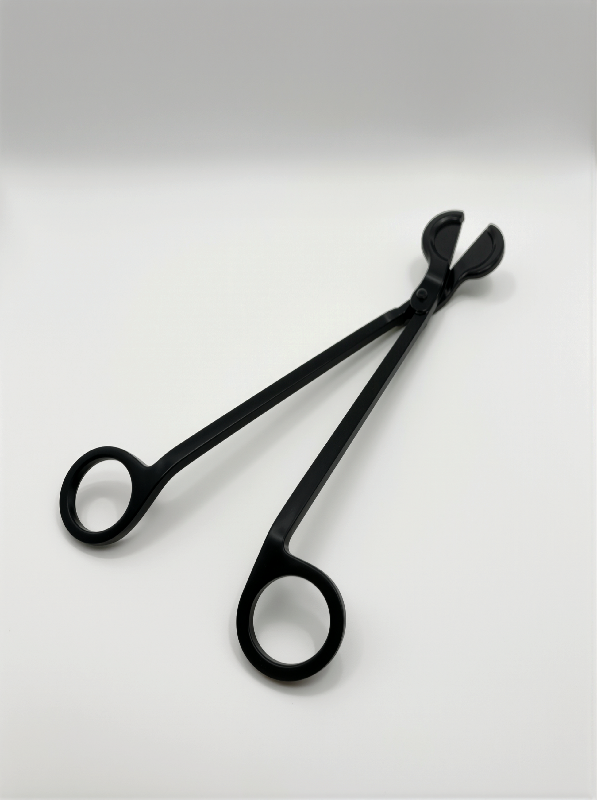 Matte Black Candle Trimmers on a white background